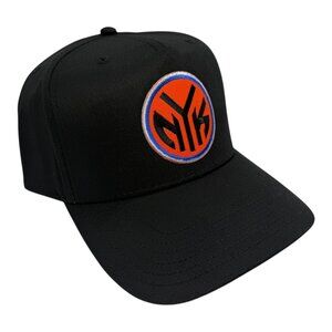NEW VINTAGE STYLE NEW YORK KNICKS BLACK A FRAME HAT CAP ADULT NBA